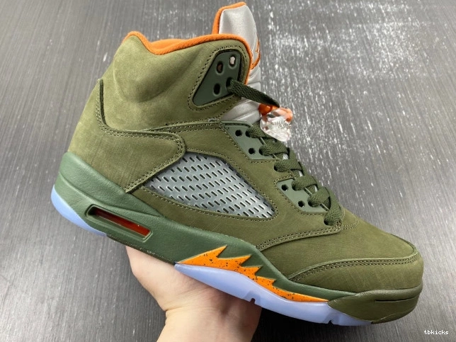 Reps TBK Air Jordan 5 DD0587-308 Olive 0715
